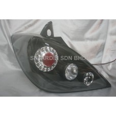 Nissan Latio Hatchback 05-08 Black Face LED Tail Lamp